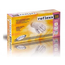 Reflexx 38 Stretch 100ks. vinylové rukavice bez púdru